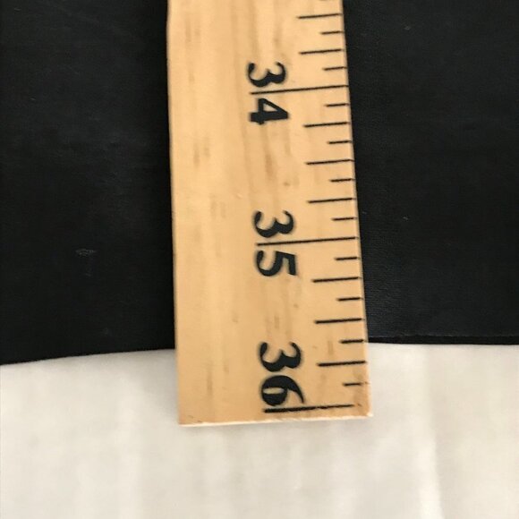 Harris Wallace New York V-Neck Black Dress with Detailed Backstitch - Picture 15 of 16